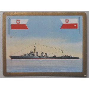 Advertising inserts for cigarettes - Polish Maritime Fleet