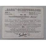Advertising inserts for cigarettes - Polish Maritime Fleet