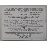 Advertising inserts for cigarettes - Polish Maritime Fleet