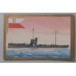 Advertising inserts for cigarettes - Polish Maritime Fleet