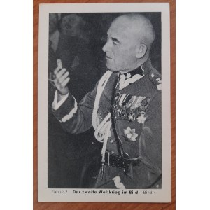 Werbebeilagen für Zigaretten - General Rydz-Smigły