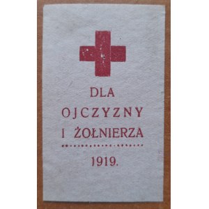 Finančná známka Za vlasť a vojaka 1919