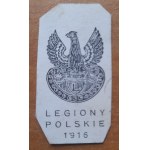"Polish Legions 1916 and Legion Eagle" fundraising stamp