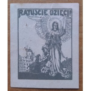 Save the Children fundraising stamp