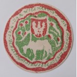 Easter Gift 1916 fundraising stamp for Legionnaires of Poland soldiers.