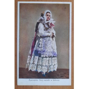 Zywczanka.Married woman's outfit in a tallit