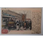 Warsaw.Accident on Krakowskie Przedmieście From the series From the life of Warsaw