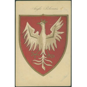 AIGLE POLONAIS, Ed. Antoine, France, lith. col., ca. 1910