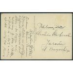 RAFAJLOWA - Hutsul family, Hutsul children, Local type, Nakl. I.L. Wundermann, Rafailova, St., green, ca. 1930