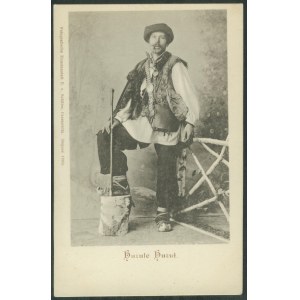 HUCUL - Huzul, Fotografische Kunstanstalt E. v. Schiller, Czernowitz, St. czb., 1900