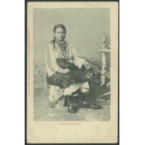 HUCULKA - Huzulka, Fotografische Kunstanstalt E. v. Schiller, Czernowitz, St. czb., 1899
