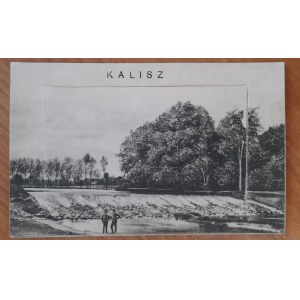 Kalisz (chute d'eau dans le parc).