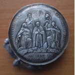 Metal box from 1856 with dedication