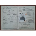 Kenkarta Marzec Władysław Strawczynek issued on 3.01.1945.