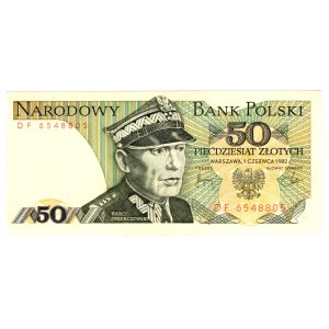 50 Złotych, 1982, seria DF