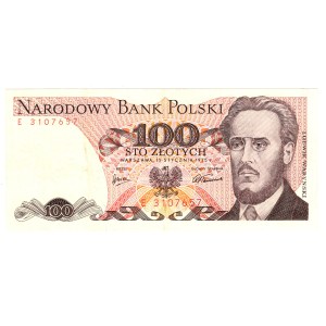 100 Złotych, 1975, seria E