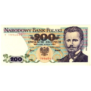 200 złotych 1976, seria Y