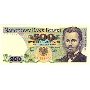 200 Złotych 1982, seria CF
