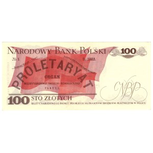 100 Złotych, 1976, seria CT