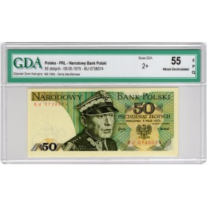 50 Złotych 1975, seria BU