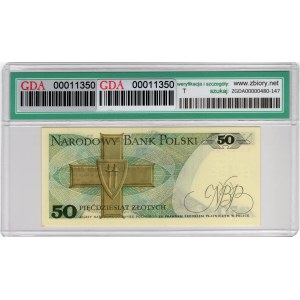 50 Złotych 1975, seria BU