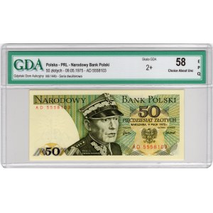 50 Złotych 1975, seria AD