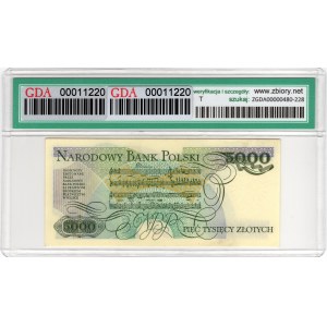 5,000 Gold 1986, BA series