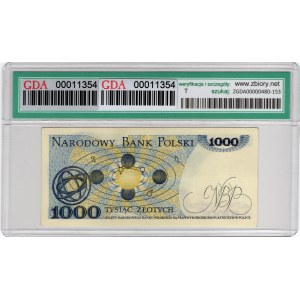 1,000 Gold 1975, series W