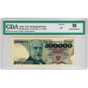 500 000 Złotych 1990, seria A