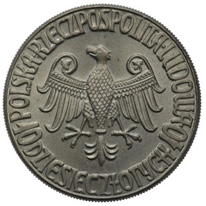 PRÓBA CuNi, 10 gold 1964 Casimir the Great - WITHOUT inscription PRÓBA