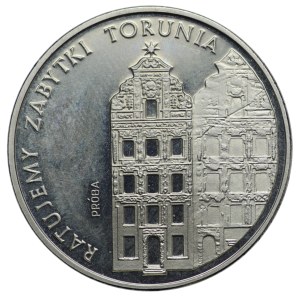 PRÓBA NIKIEL, 5 000 złotych 1989, Ratujemy Zabytki Torunia