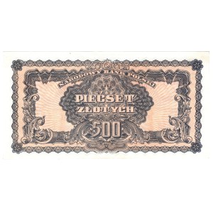 500 złotych 1944, seria BH, obowiązkowe - XXXV-Lecie PRL, Emisja pamiątkowa