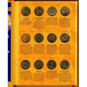 Double gold coins 2011 - Fischer album with coins (20 pieces)