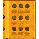 Double gold coins 2011 - Fischer album with coins (20 pieces)