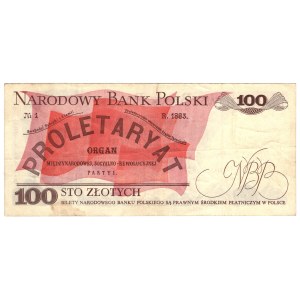 100 Złotych 1976, seria BU