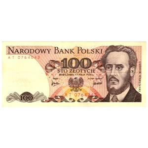 100 Złotych 1976, seria AT