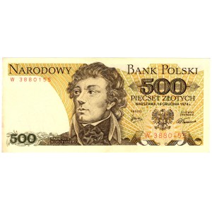 500 Złotych 1974, seria W