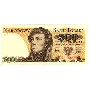 500 Złotych 1976, seria AE