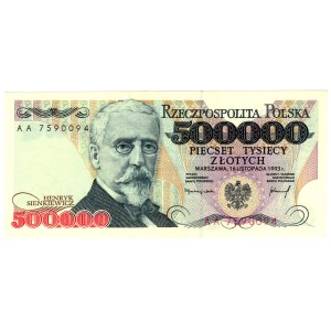 500,000 Gold 1993, Series AA