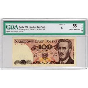 100 Złotych 1976, seria AE
