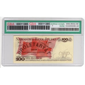 100 Złotych 1976, seria EP - pierwsze notowanie