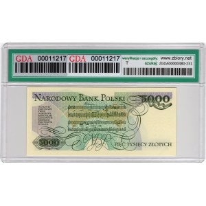 5,000 Gold 1986, BM series
