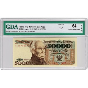 50,000 Gold 1989, Series S