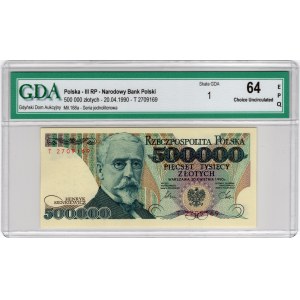 500,000 Gold 1990, Series T