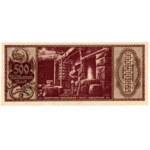 Sopot, 500 milionów marek 1923