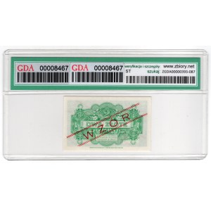 2 złote 1939, seria A1 234 567, WZÓR