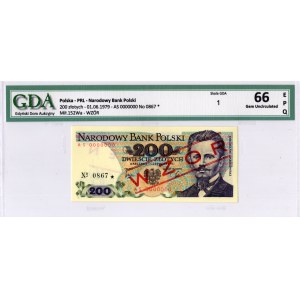 200 Gold 1979, AS Series, MODEL No. 0867
