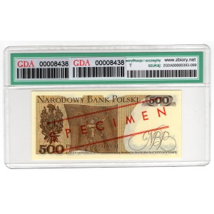 500 Gold 1982, CD Series, MODEL No. 0181