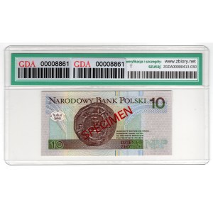 10 złotych 1994, seria AA, WZÓR No. 1869