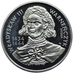 NIKIEL PROSPECTIVE, 10,000 gold 1992, Wladyslaw III Varnañczyk - bust